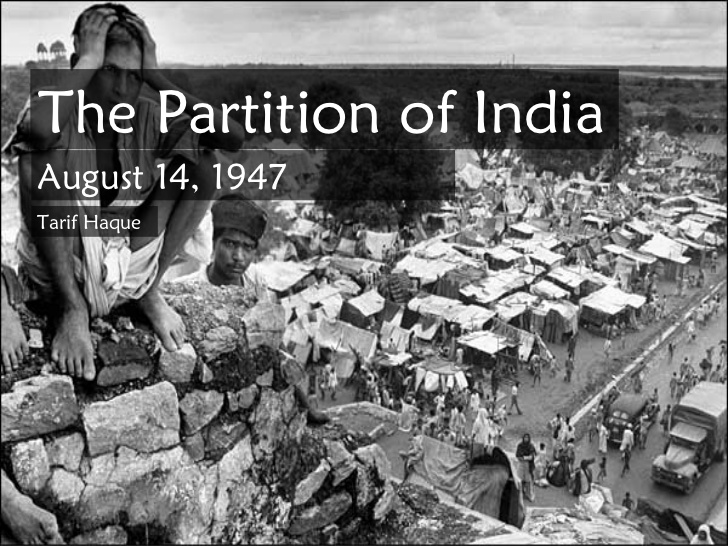 Independence and Partition, 1947